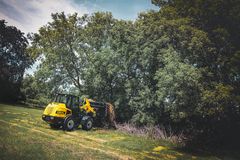 Gehl AL650 articulated loader working on the job site