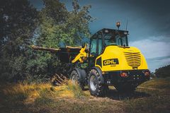 Gehl AL650 articulated loader working on the job site