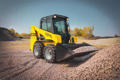 Gehl R135 GEN:2 skid loader working on the job site