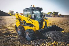 Gehl R190 GEN:2 skid loader working on the job site