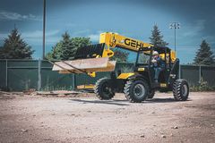 Gehl RS6-34 G3 telehandler working on the job site