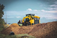 Gehl V330 GEN:2 skid loader working on the job site