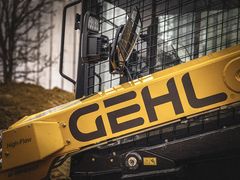 Gehl VT230 track loader working on the job site