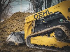 Gehl VT230 track loader working on the job site