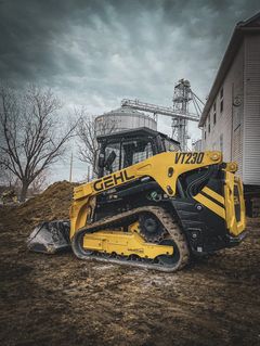 Gehl VT230 track loader working on the job site