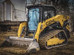Gehl VT230 track loader working on the job site