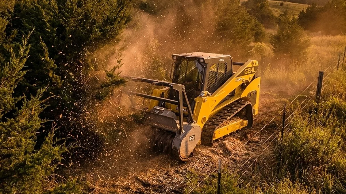 Forestry Mulching in Mid-Missouri: The Machine and Head That Clears Cedar