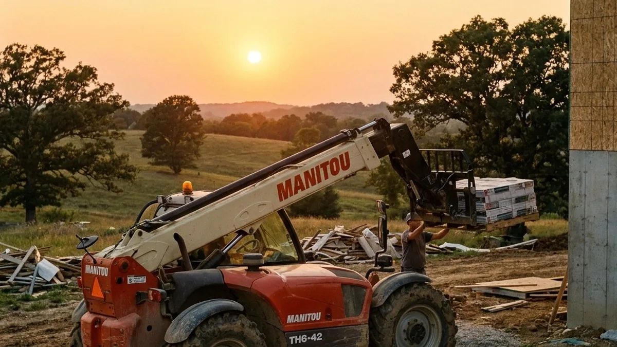 Telehandler Attachments: Forks, Buckets, Jibs, and Work Platforms