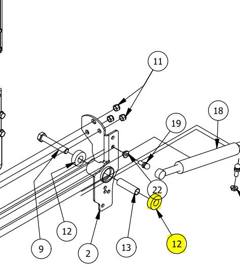 5/8" ID X 1-3/8" OD X 7/16" Bearing 410-0005-00