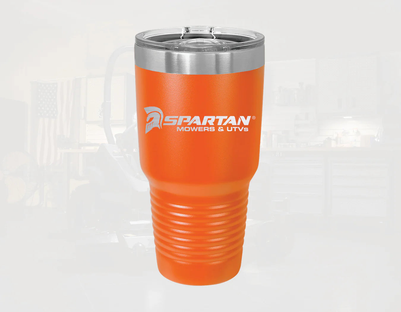 Spartan 30oz Orange Tumbler