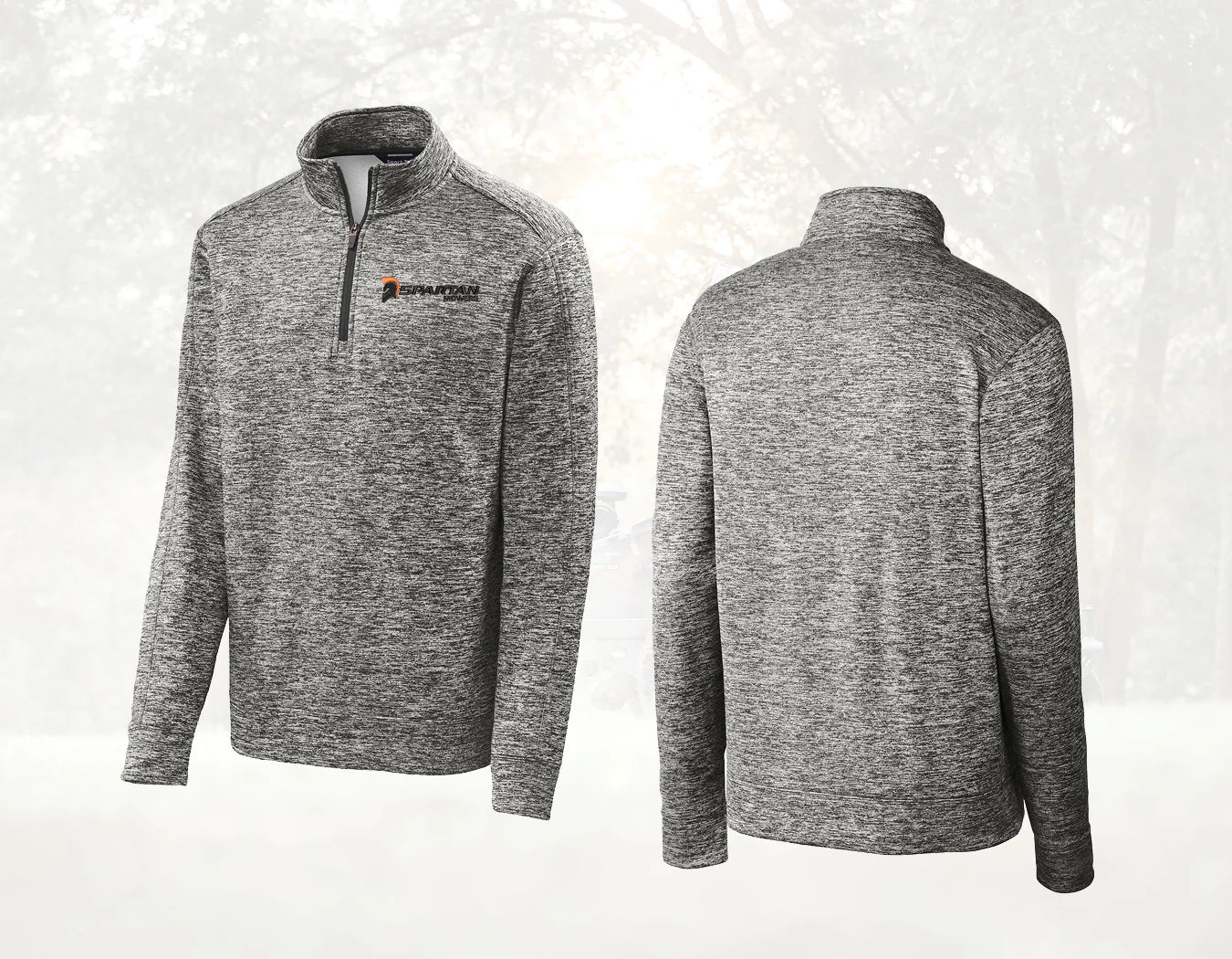 Spartan Heather Performance Fleece Pullover