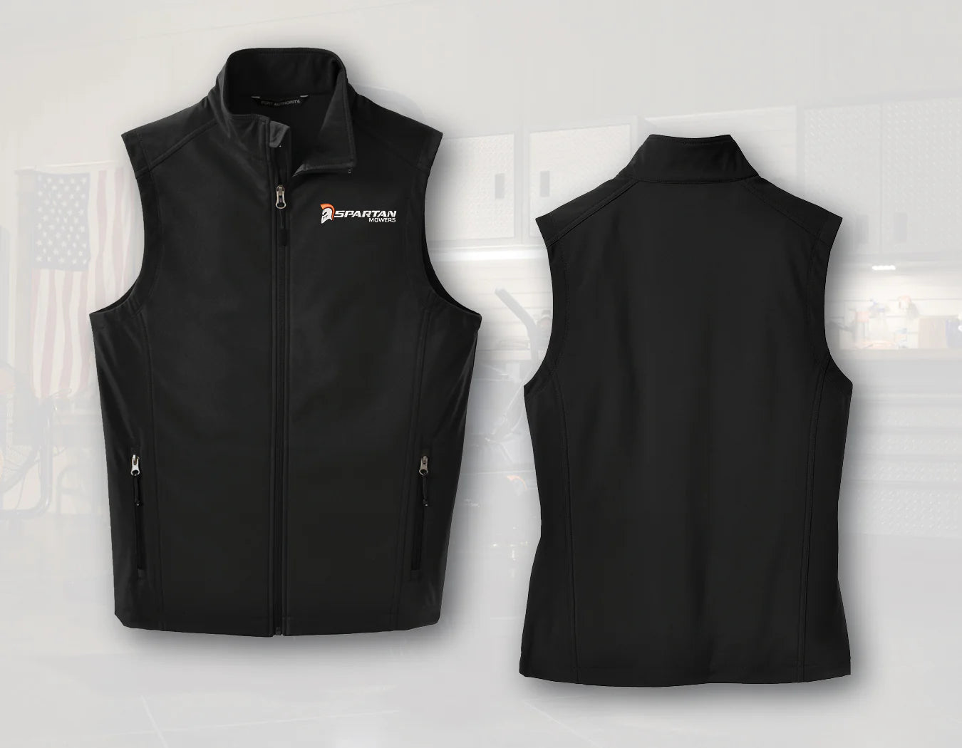 Spartan Softshell Vest - Black